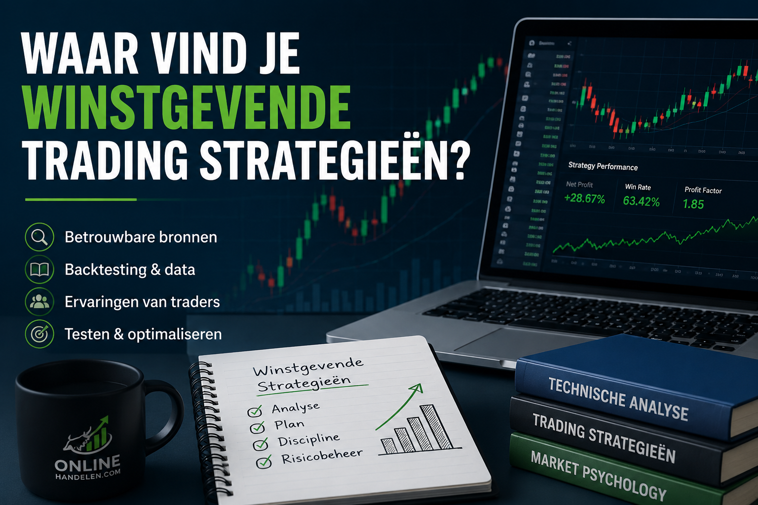 Waar vind je winstgevende trading strategieën?