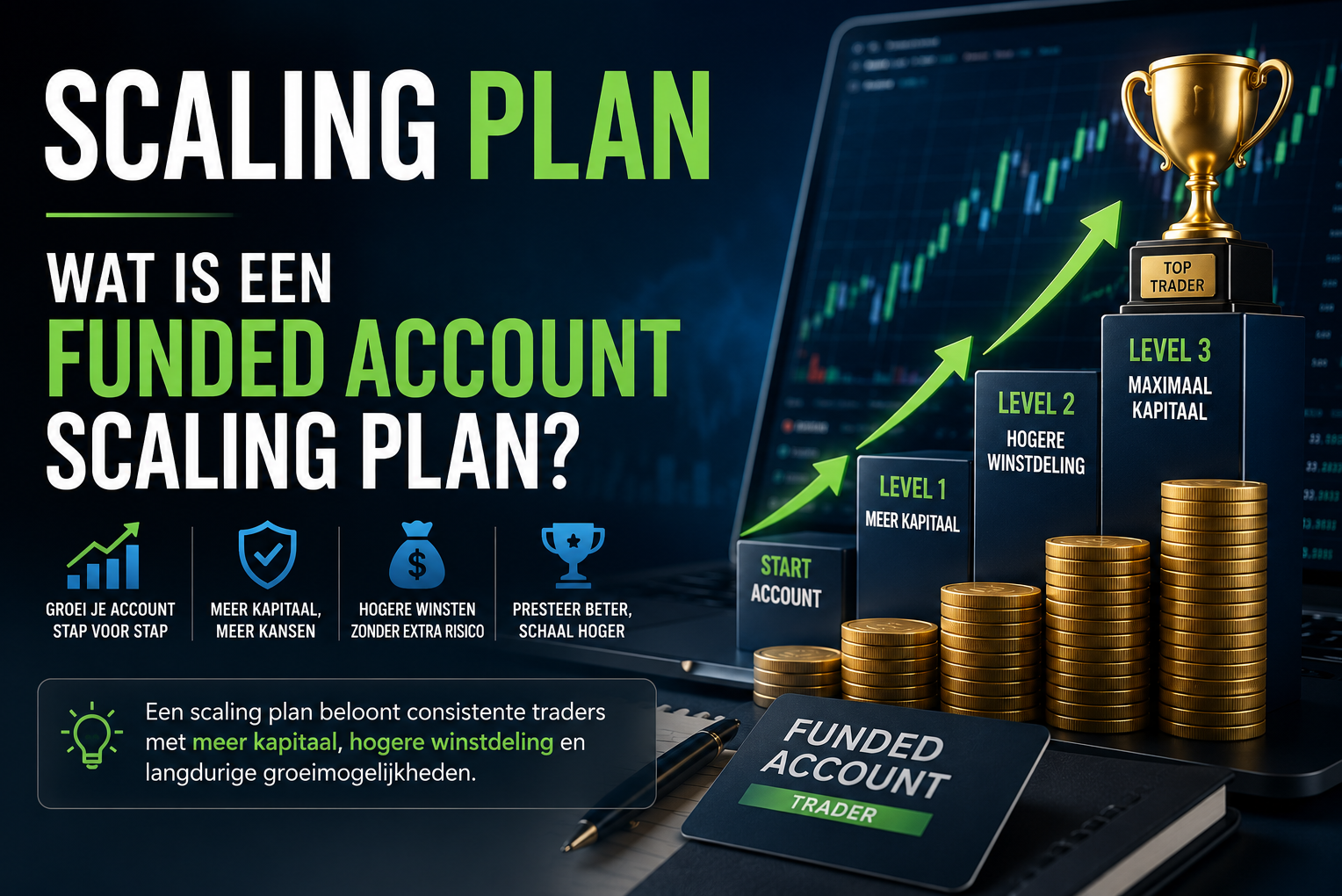 Scaling Plan – Wat is een funded account scaling plan?