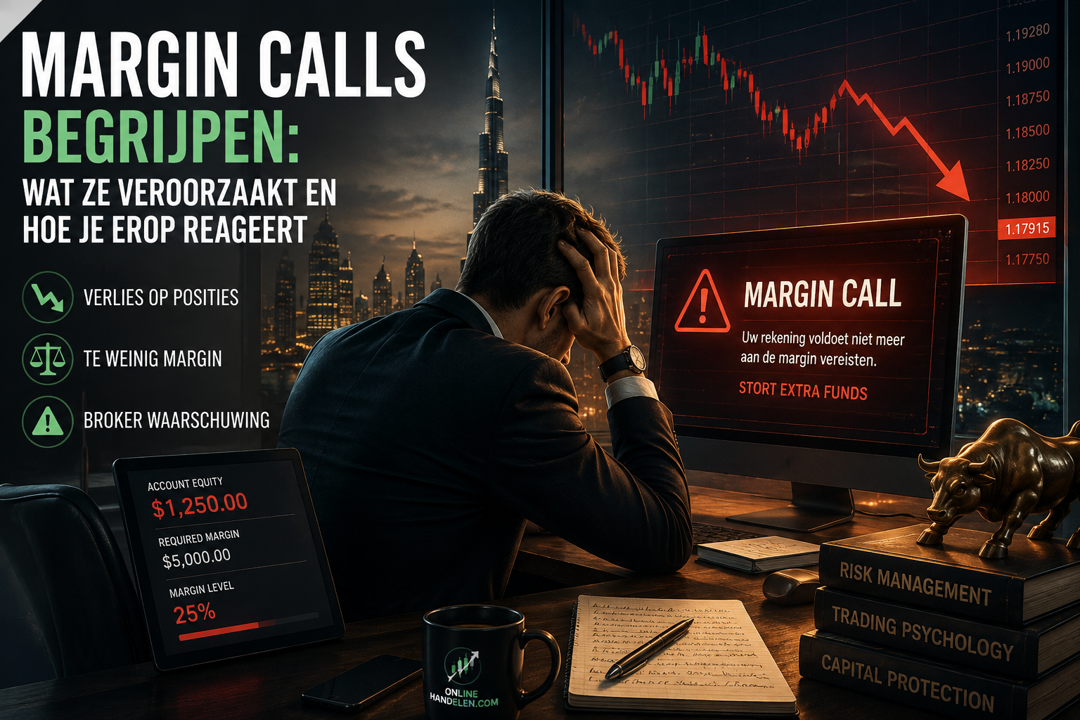 Margin calls begrijpen: wat ze veroorzaakt en hoe je erop reageert